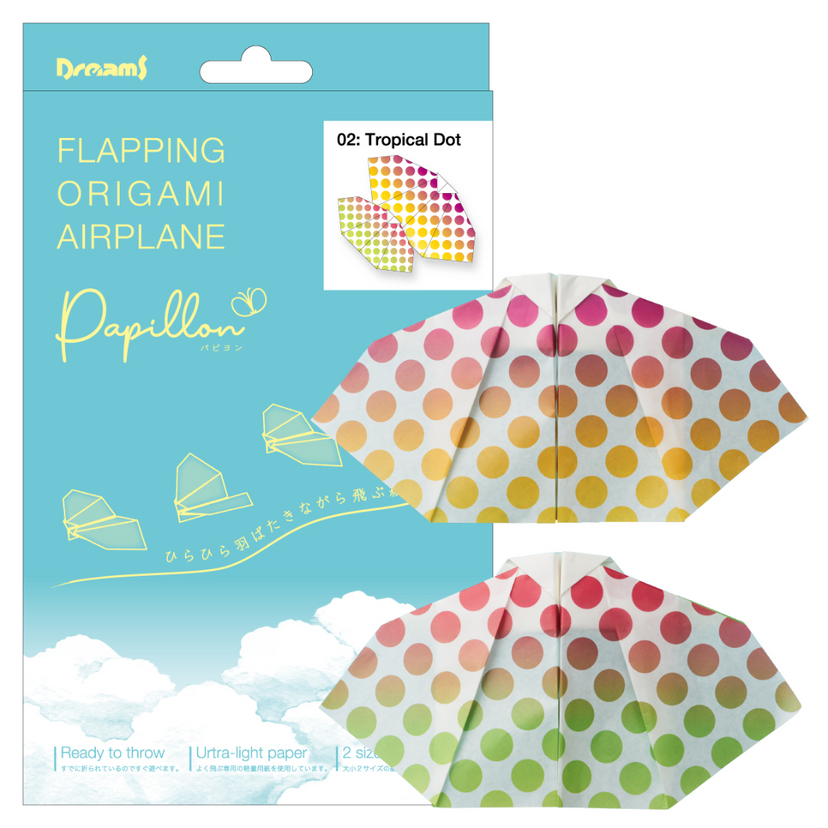 Papillon Origami Airplanes - Display Ready